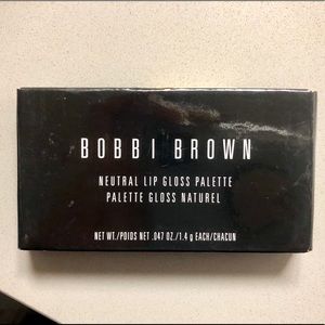 NEW Bobbi Brown Neutral Lip Gloss Palette